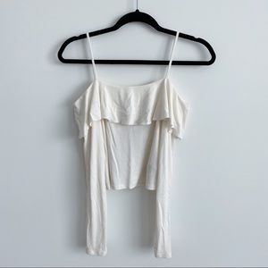 NWT F21 Off Shoulder Crop Top